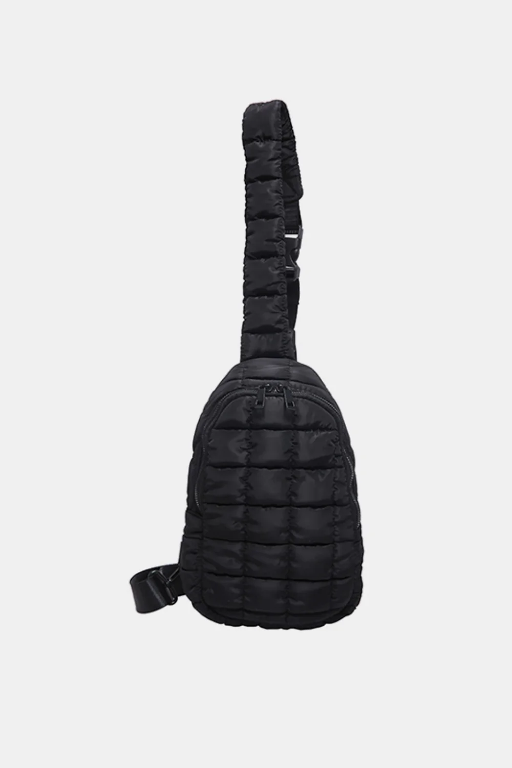 Quilted Nylon Crossbody  Bag - Image 22