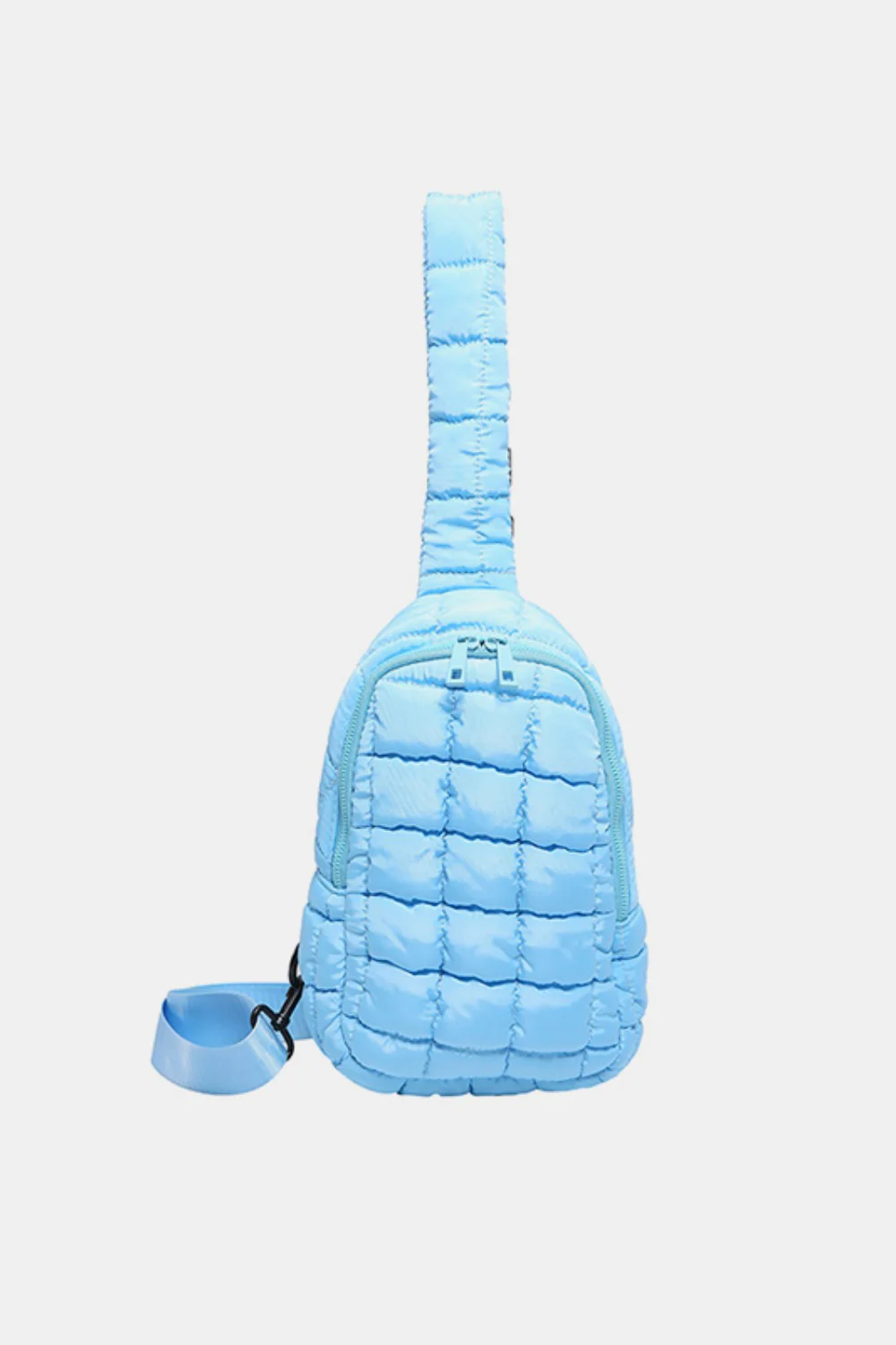 Quilted Nylon Crossbody  Bag - Image 28