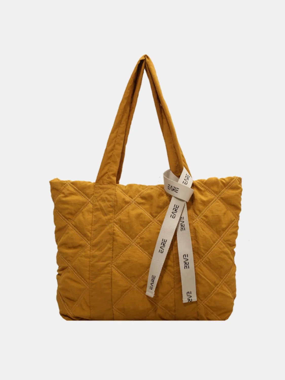 Quilted Nylon Large Tote Bag - Image 10