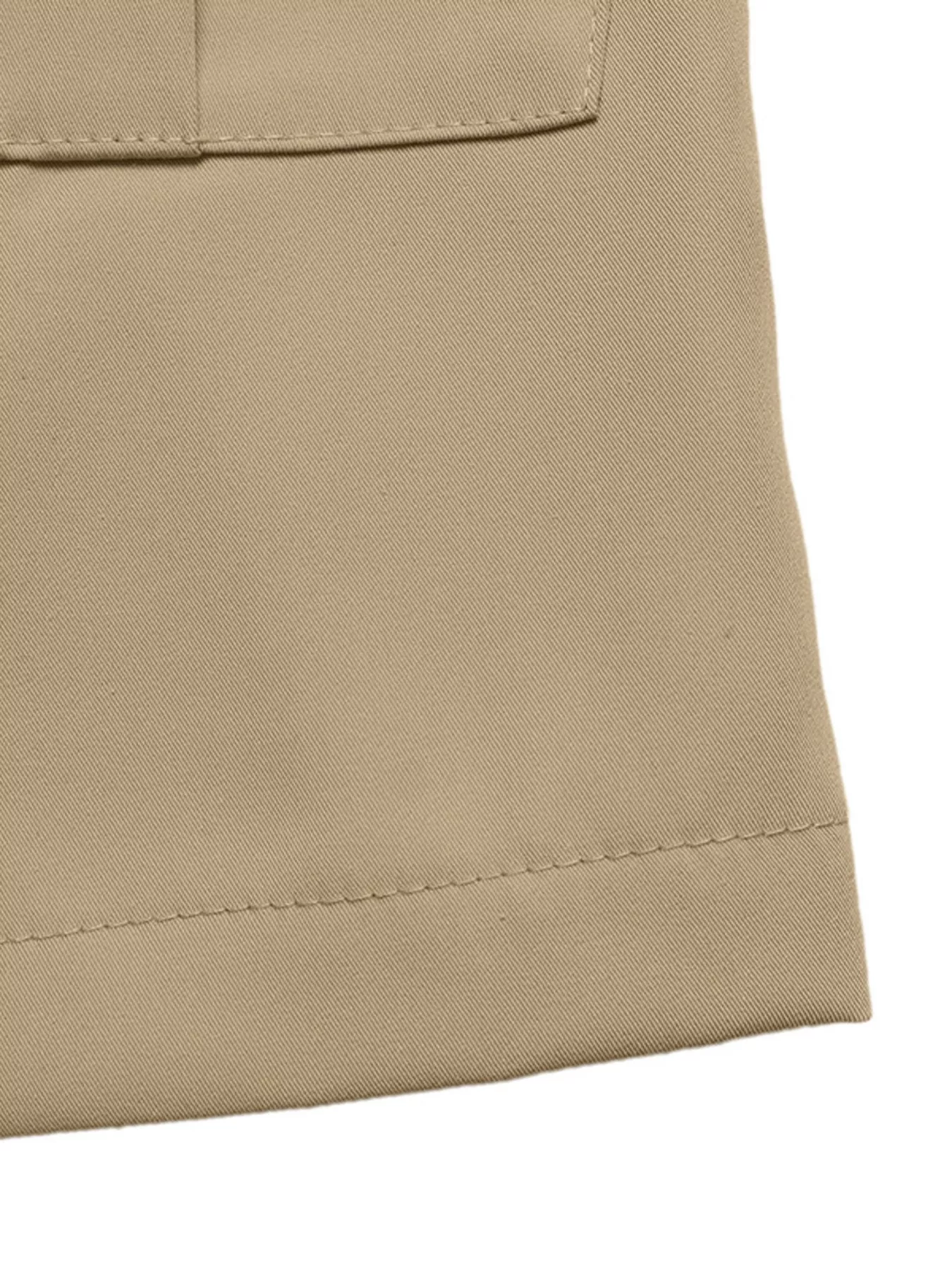 Relaxed Fit Button Up Shacket - Image 11