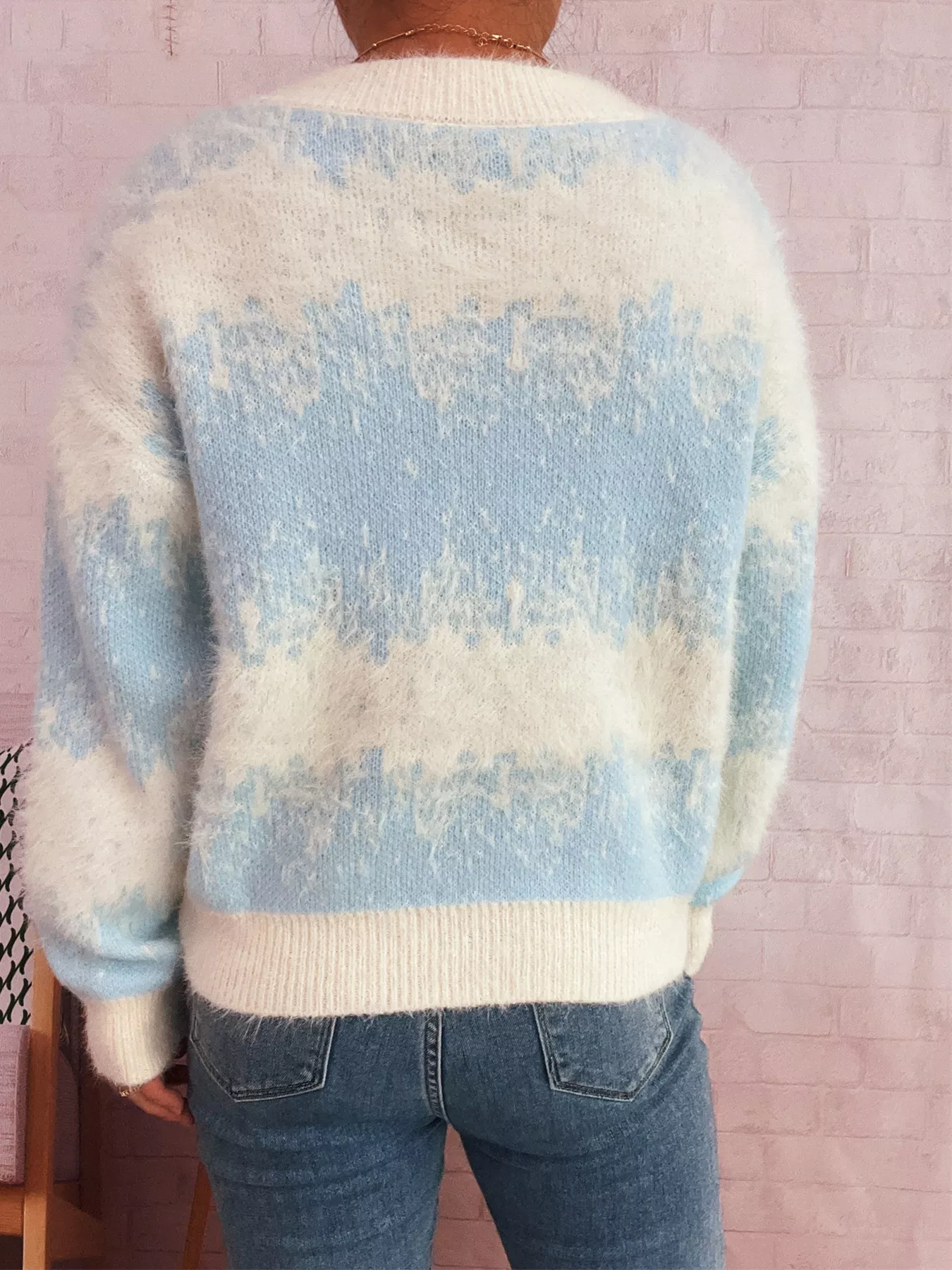 Ribbed Hem Button Up Cardigan - Image 15
