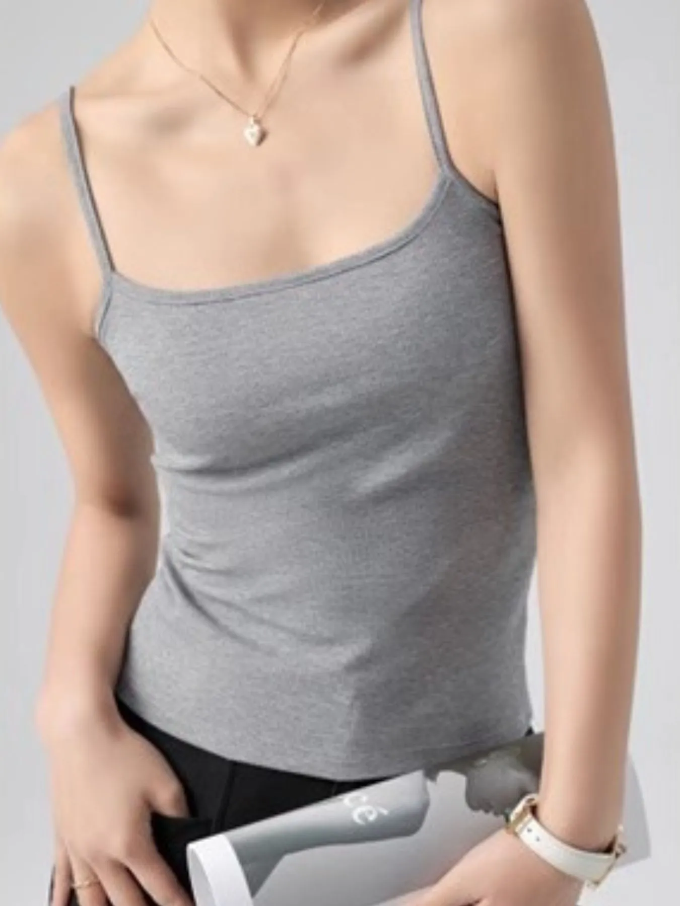 Ribbed Scoop Neck Cami Top - Image 11