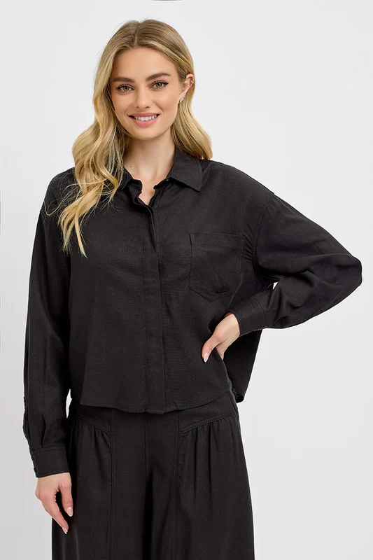 RISEN Button Down Long Sleeve Shirt - Image 3