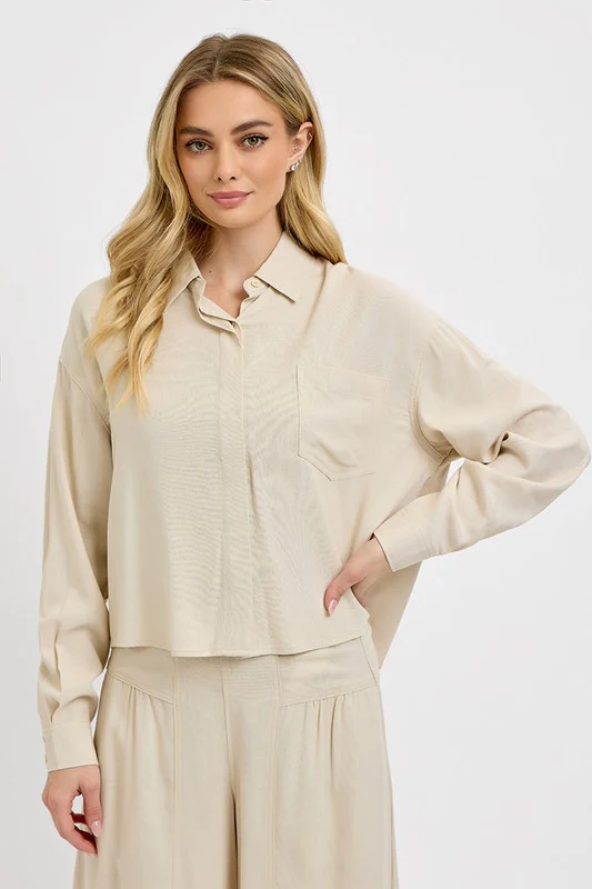 RISEN Button Down Long Sleeve Shirt - Image 2
