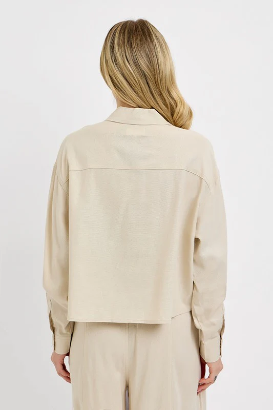 RISEN Button Down Long Sleeve Shirt - Image 5