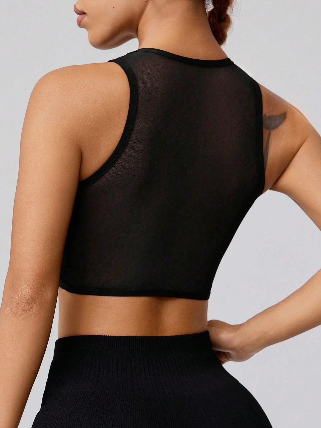Round Neck Active Tank - Image 2