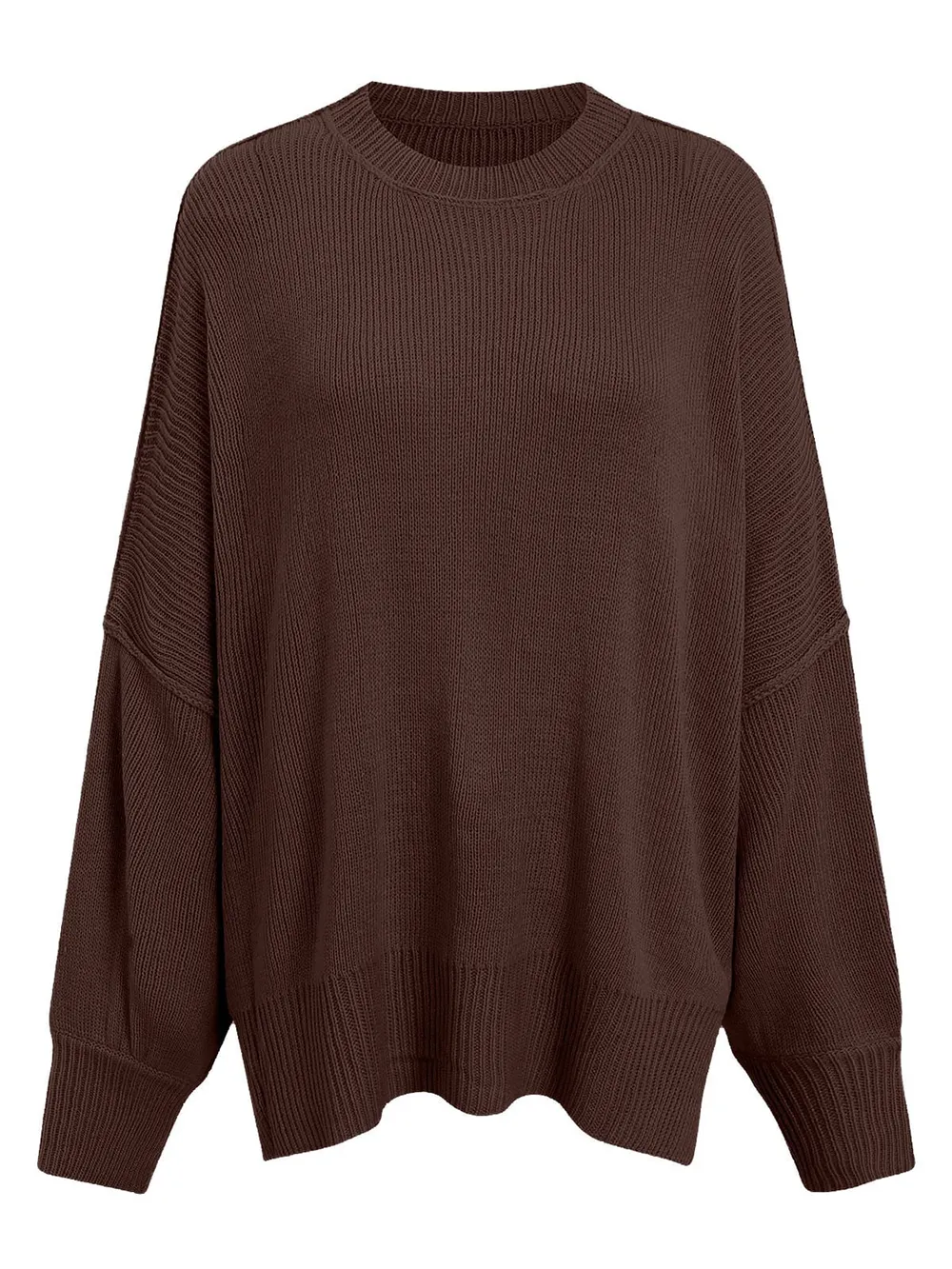 Round Neck Long Sleeve Sweater - Image 24
