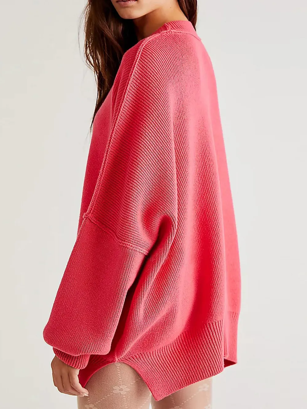 Round Neck Long Sleeve Sweater - Image 4