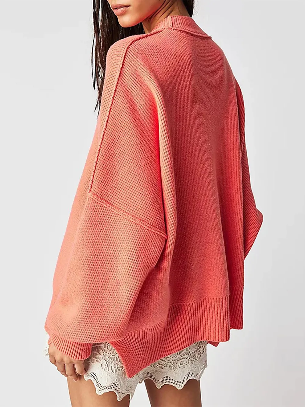 Round Neck Long Sleeve Sweater - Image 9