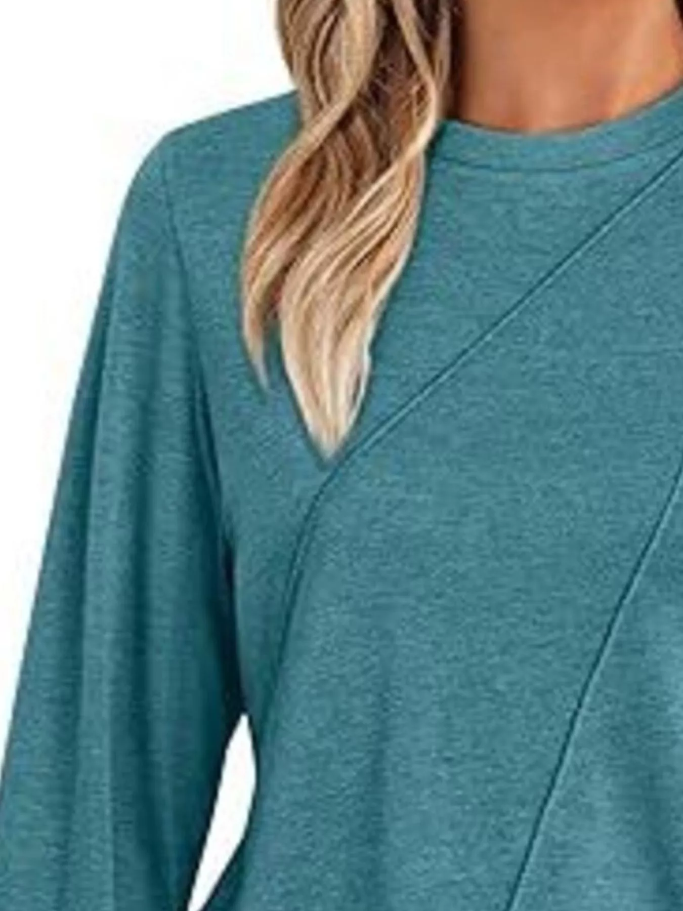 Round Neck Long Sleeve Top - Image 20