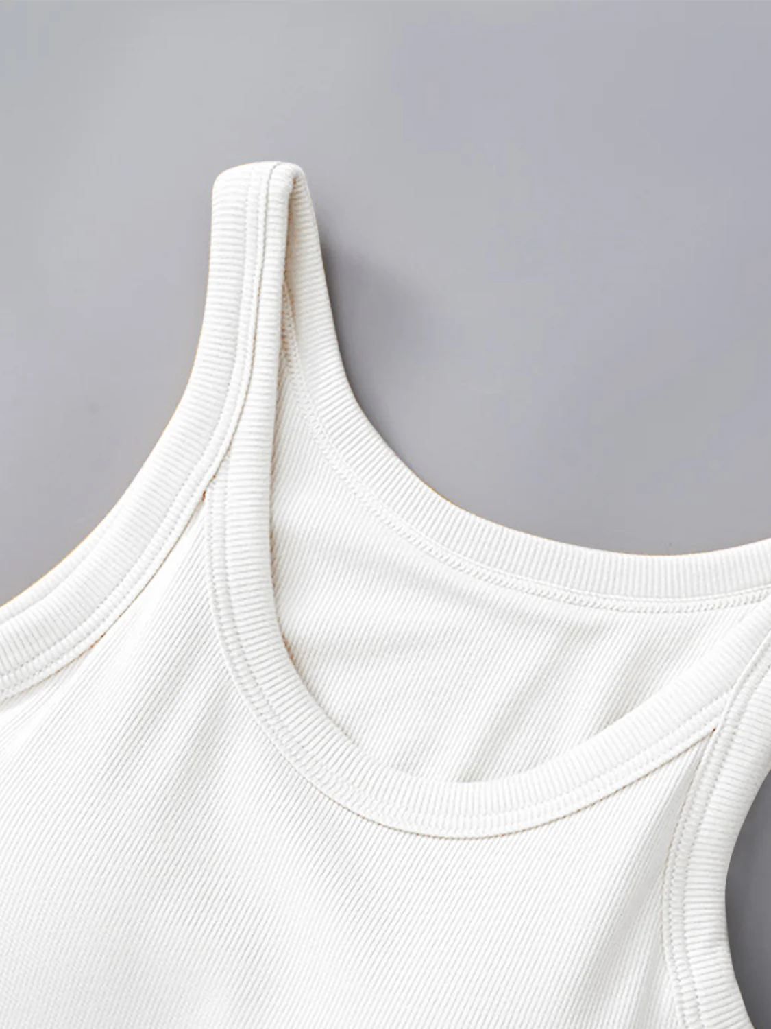 Round Neck Tank with Bra - Image 12