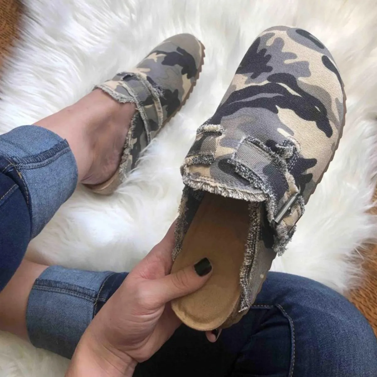 Round Toe Flats Loafers - Image 2