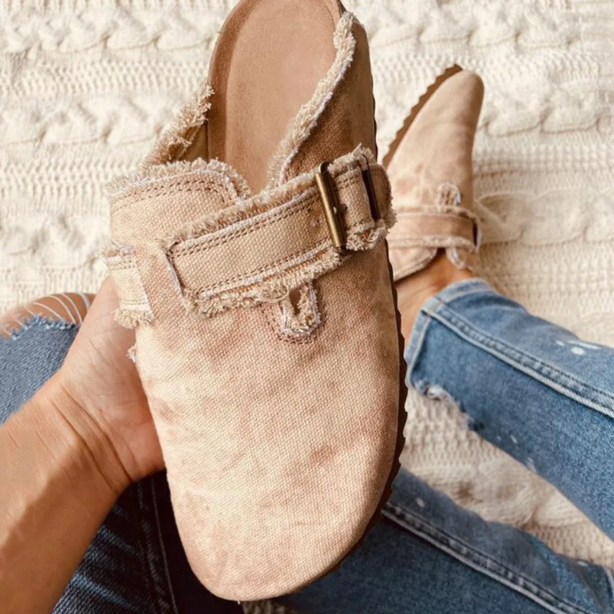 Round Toe Flats Loafers - Image 4