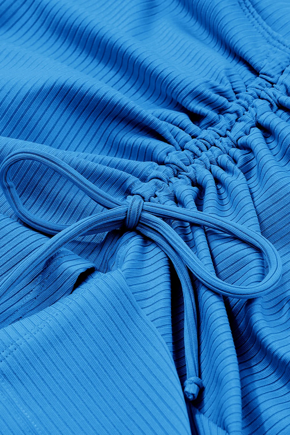 Ruched Elastic Waist Swim Skirt - Image 7