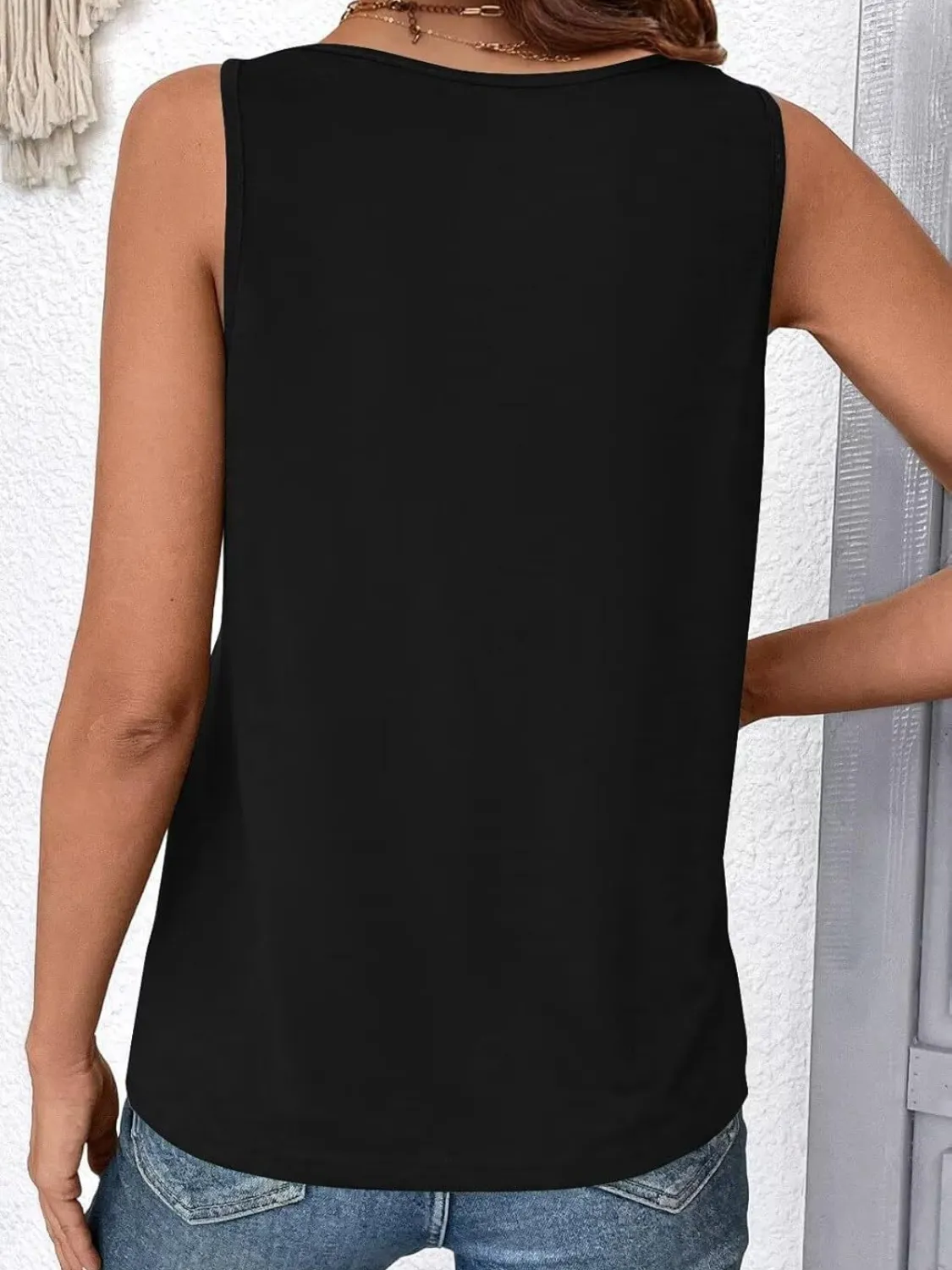 Ruched V-Neck Tank - Image 14