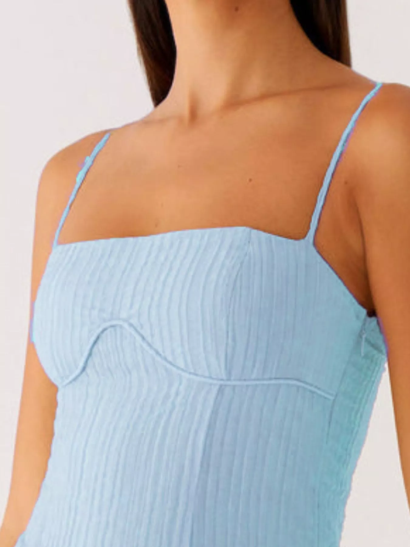 Ruffle Hem Cami Mini Dress - Image 11
