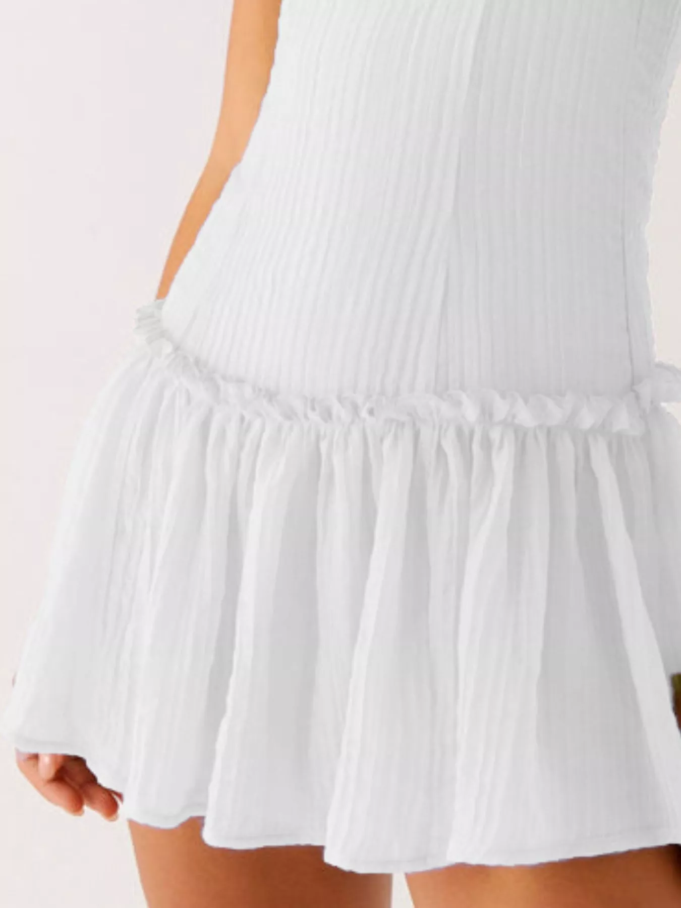 Ruffle Hem Cami Mini Dress - Image 18