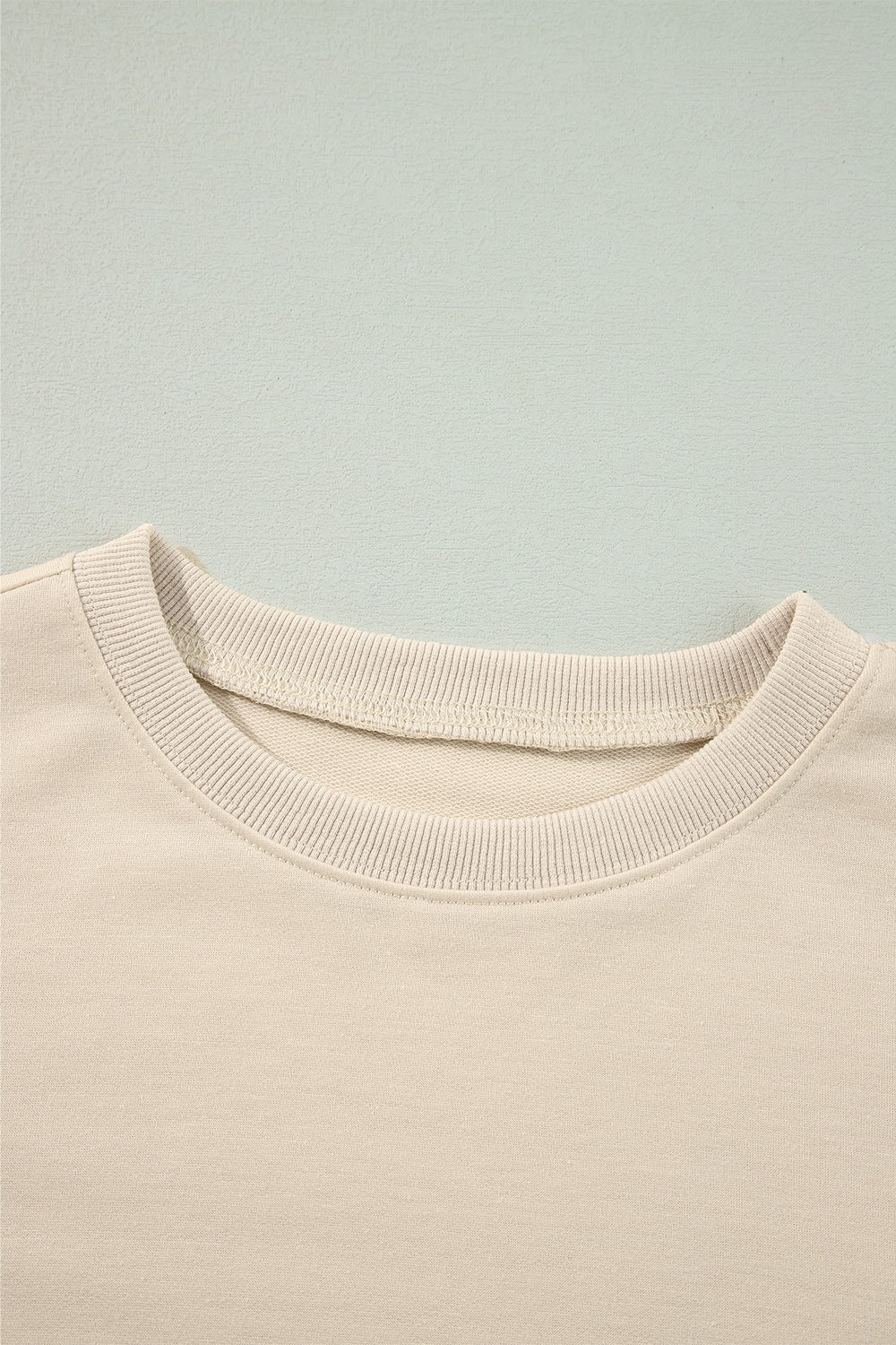 Ruffled Round Neck Long Sleeve Blouse - Image 7