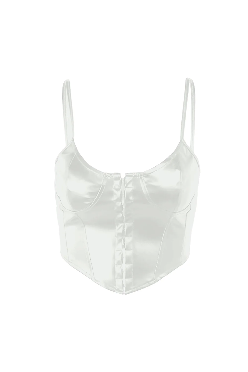 Scoop Neck Spaghetti Strap Cami - Image 12