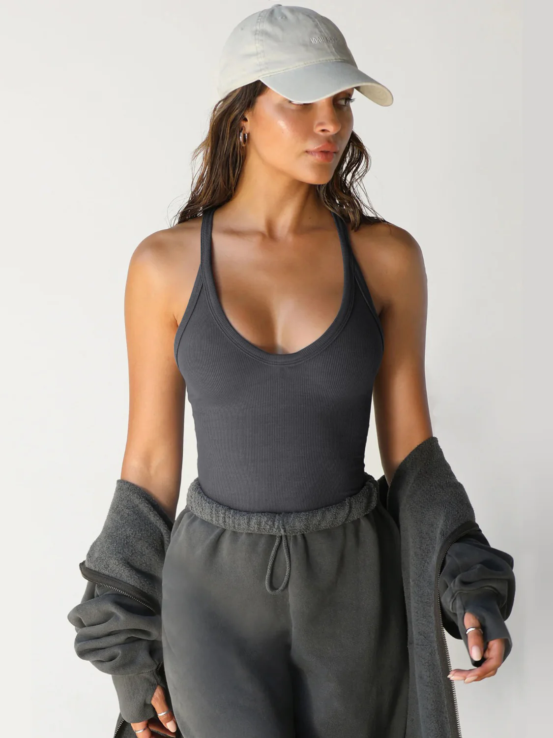 Scoop Neck Wide Strap Tank - Image 14