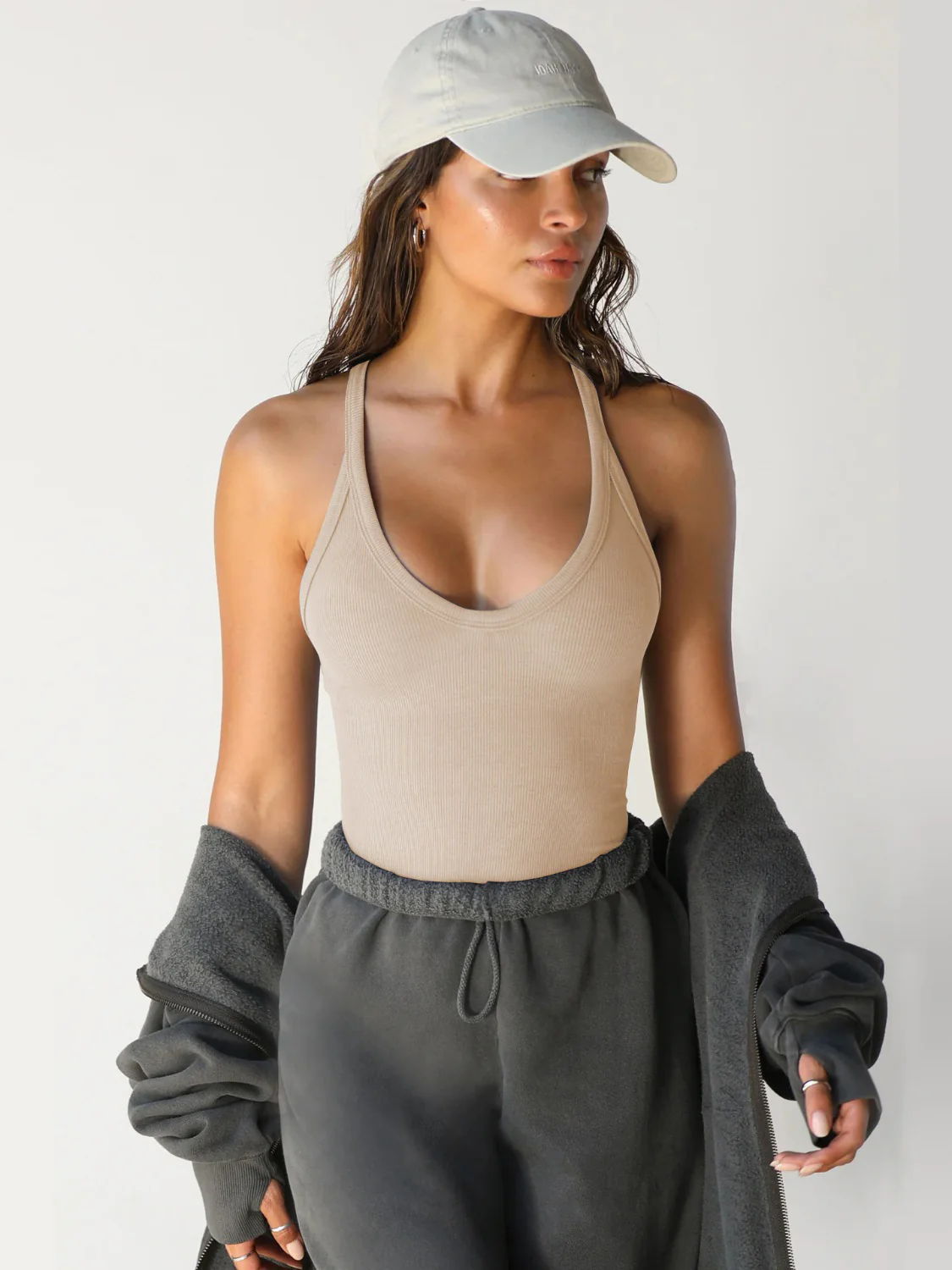 Scoop Neck Wide Strap Tank - Image 5