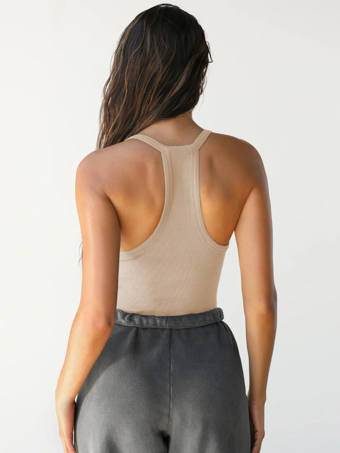 Scoop Neck Wide Strap Tank - Image 6