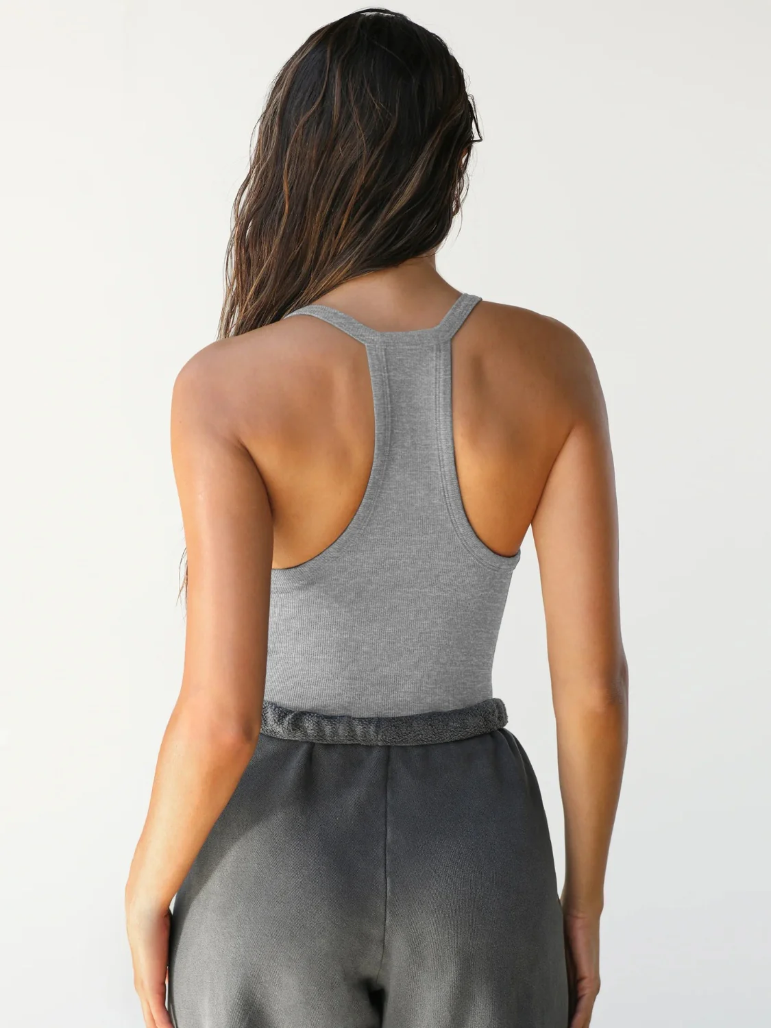 Scoop Neck Wide Strap Tank - Image 9
