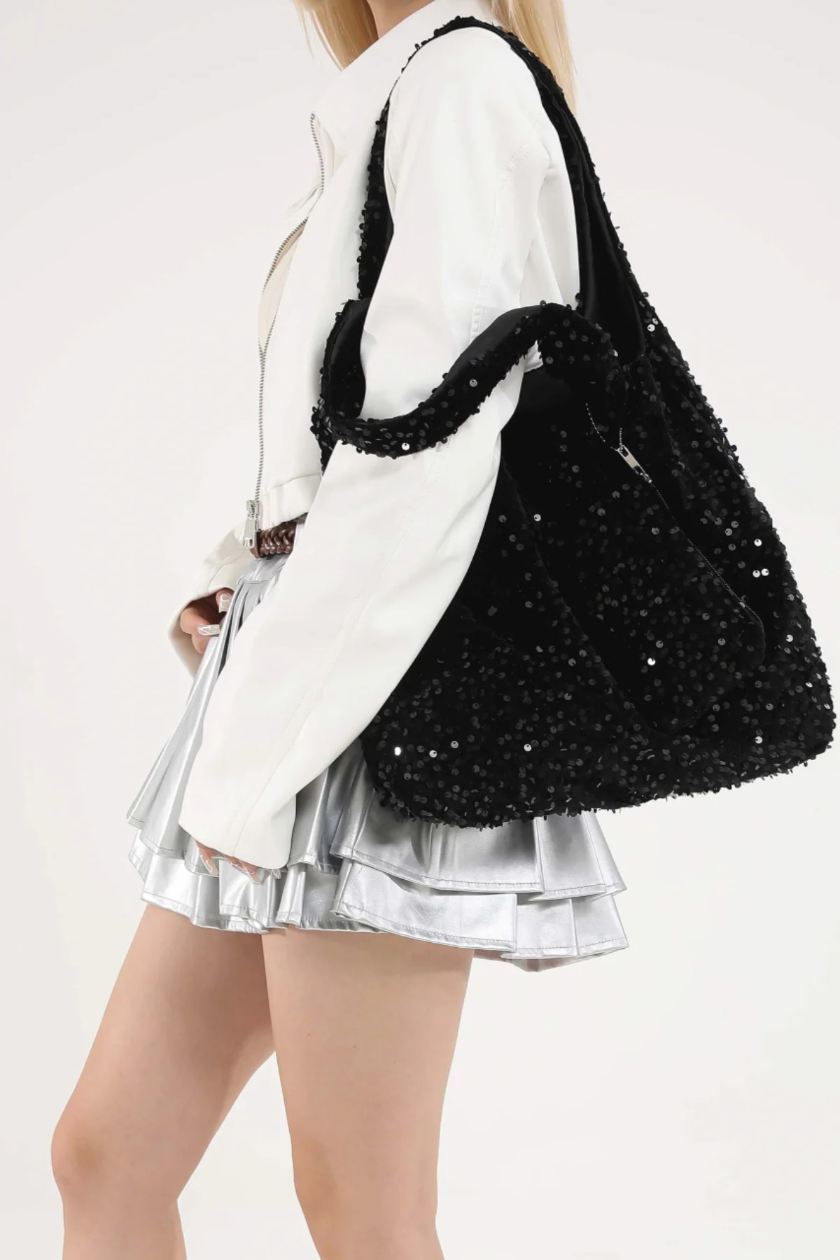 Sequin Polyester Handbag - Image 14