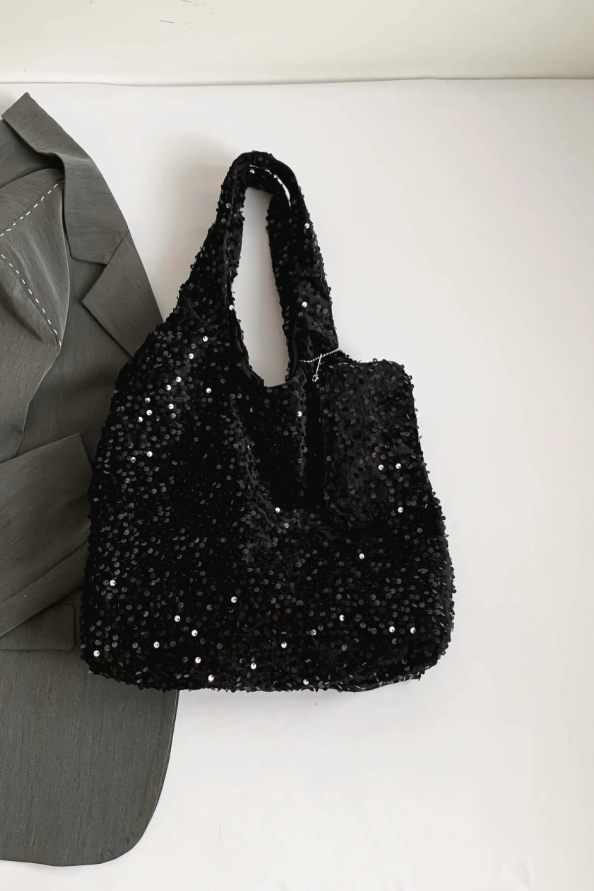 Sequin Polyester Handbag - Image 20