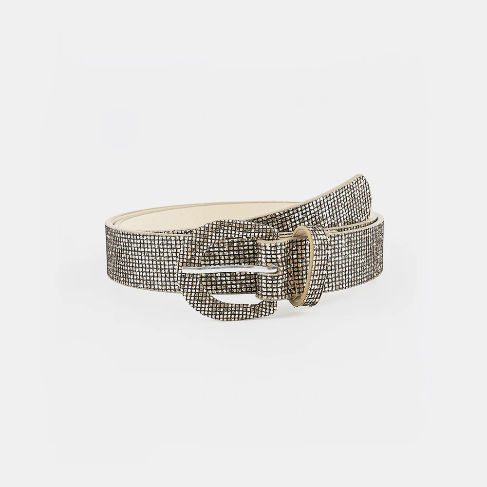 Sequin PU Leather Belt - Image 2