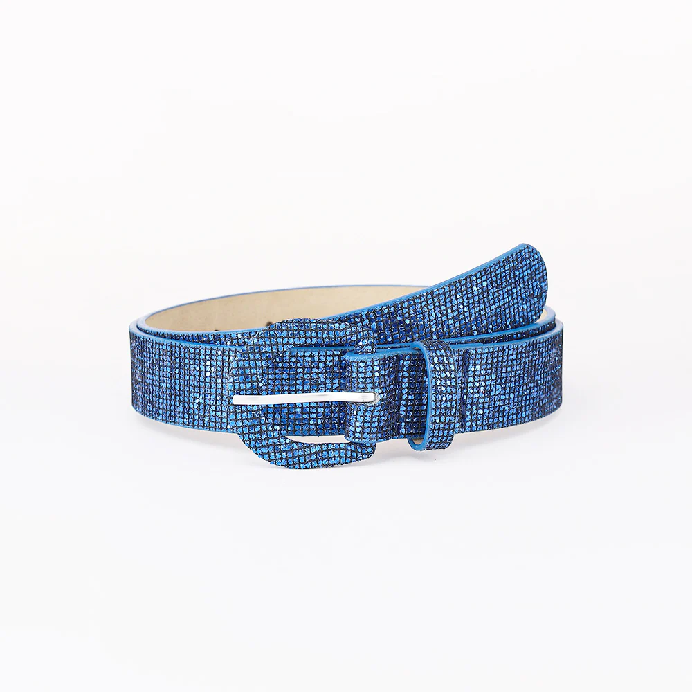 Sequin PU Leather Belt - Image 5