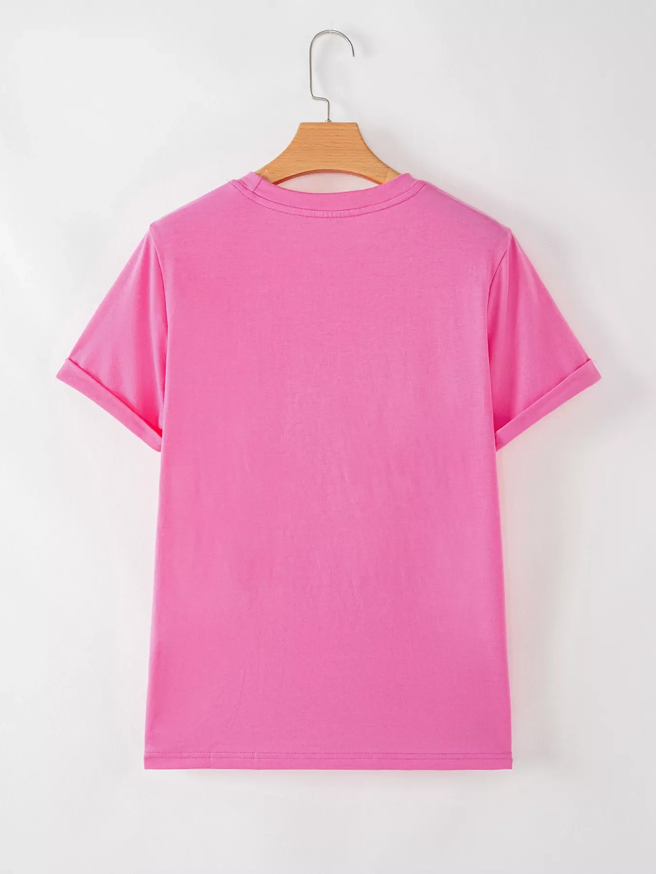 Sequined Candy Swirl Christmas Short Sleeve T Shirt - Image 5