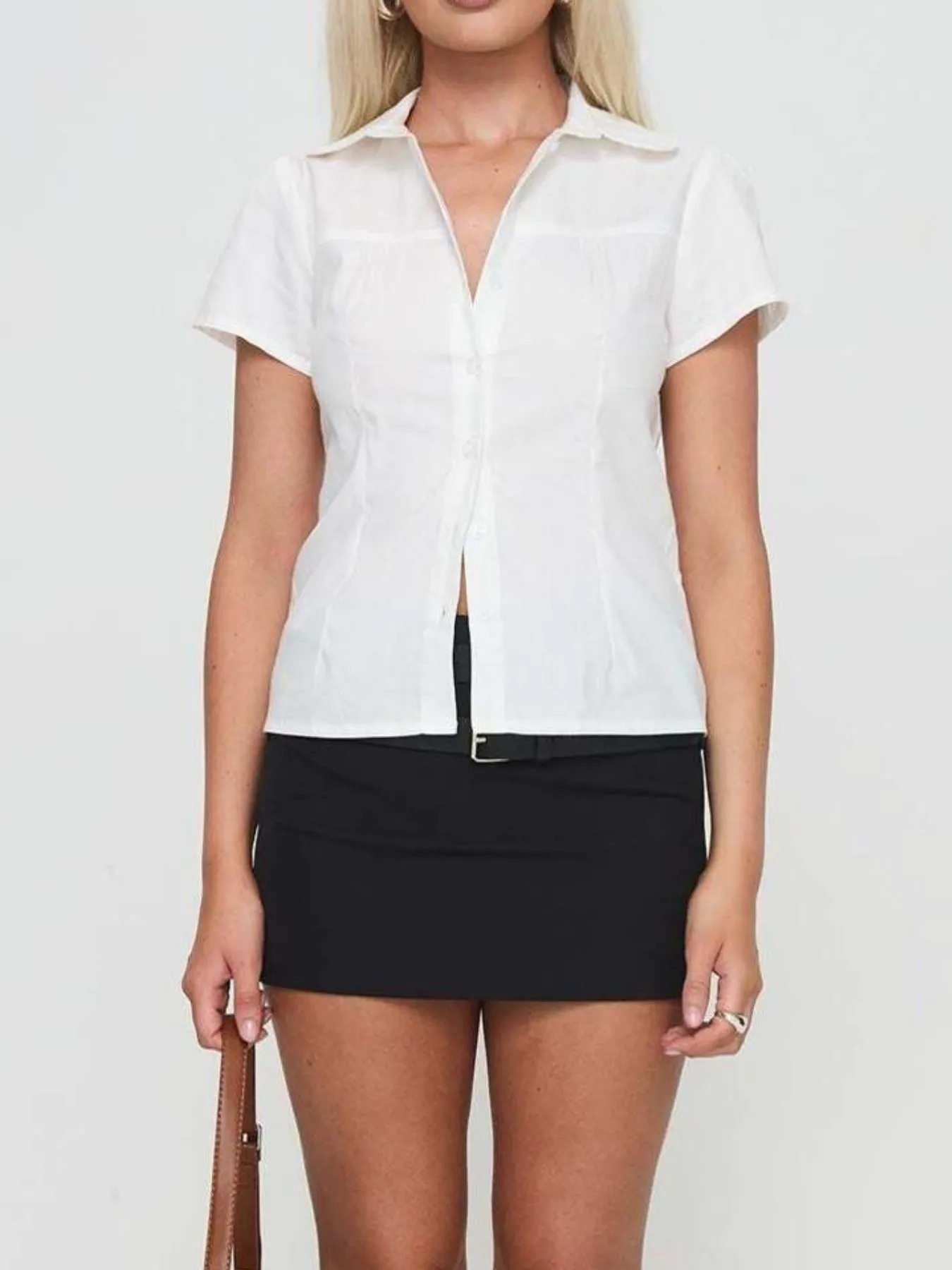 Short Sleeve Button-Up Shirt - Image 8
