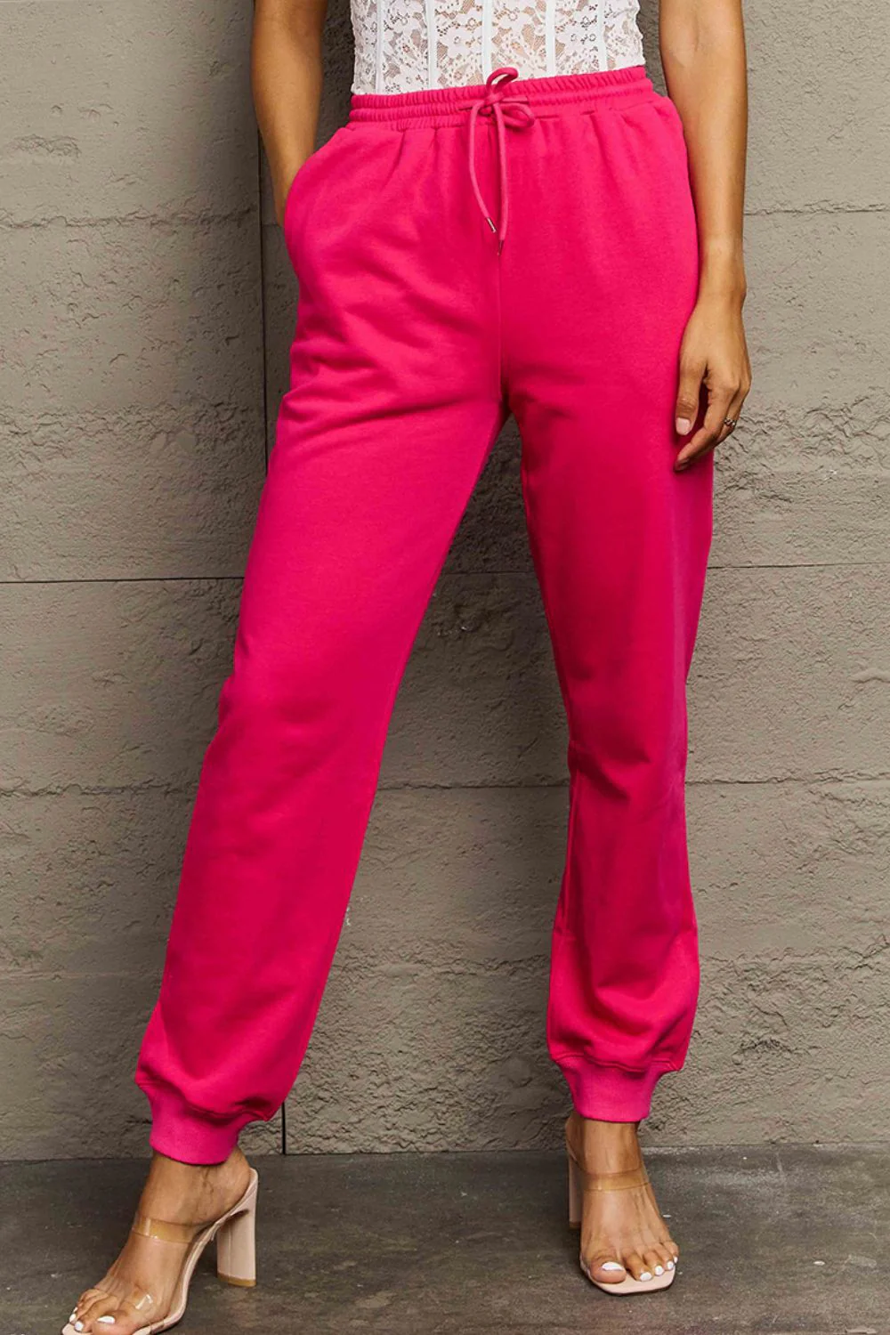 Simply Love Full Size Drawstring Sweatpants - Image 4
