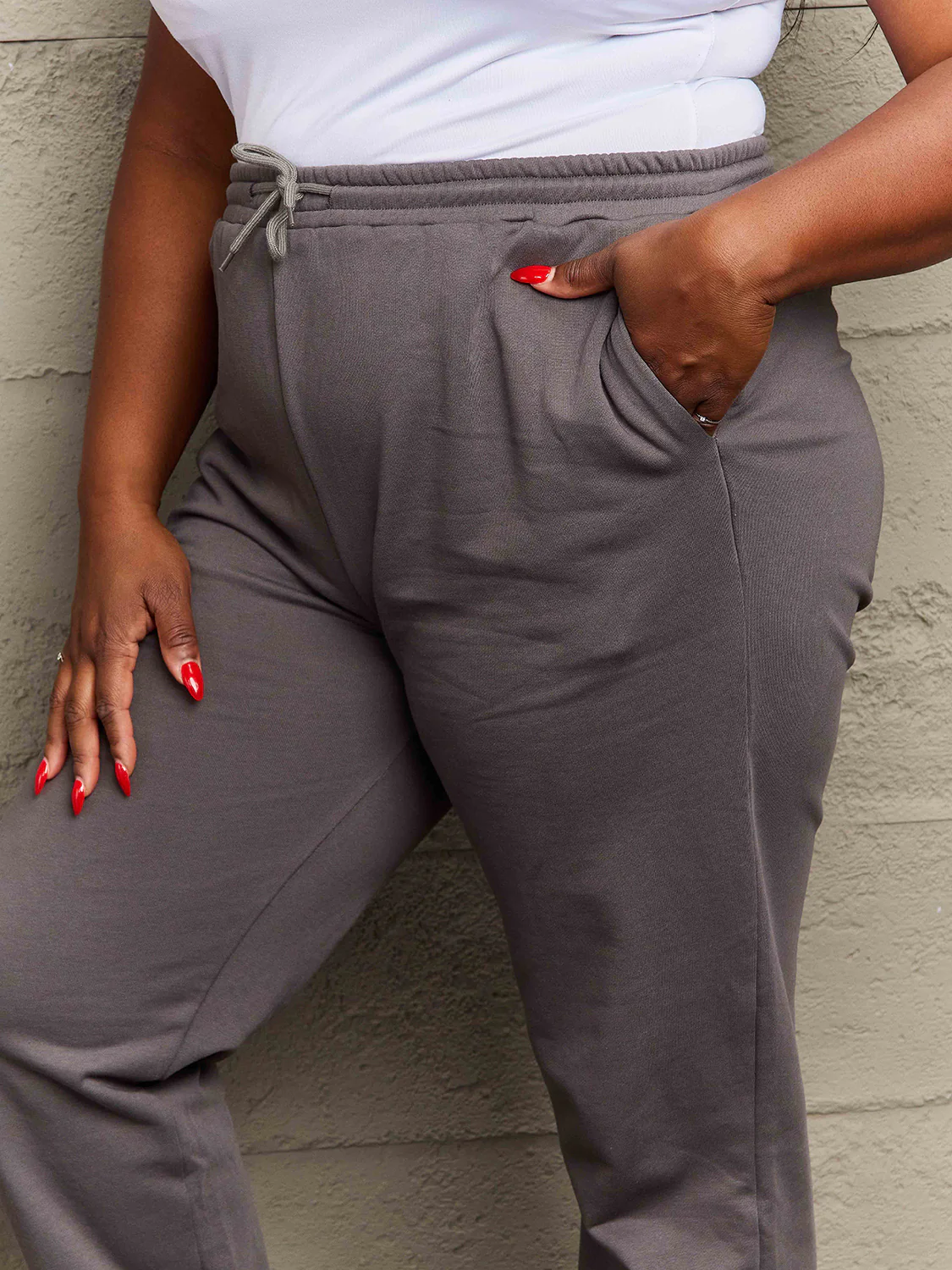 Simply Love Full Size Drawstring Sweatpants - Image 9