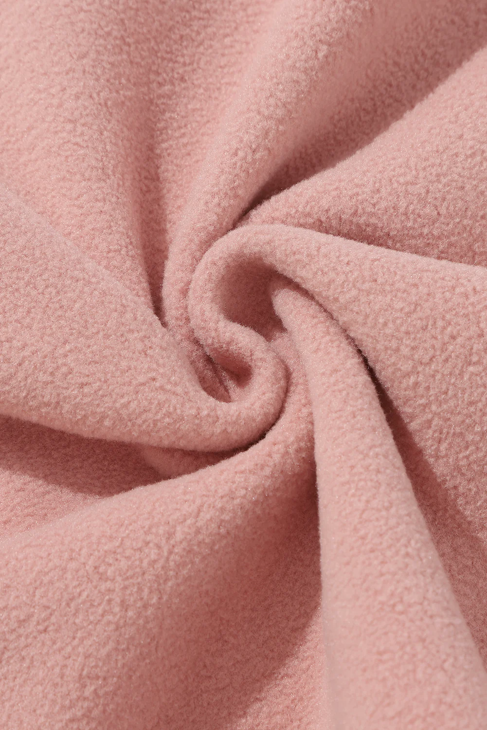 Snap Down Long Sleeve Sherpa Jacket - Image 10