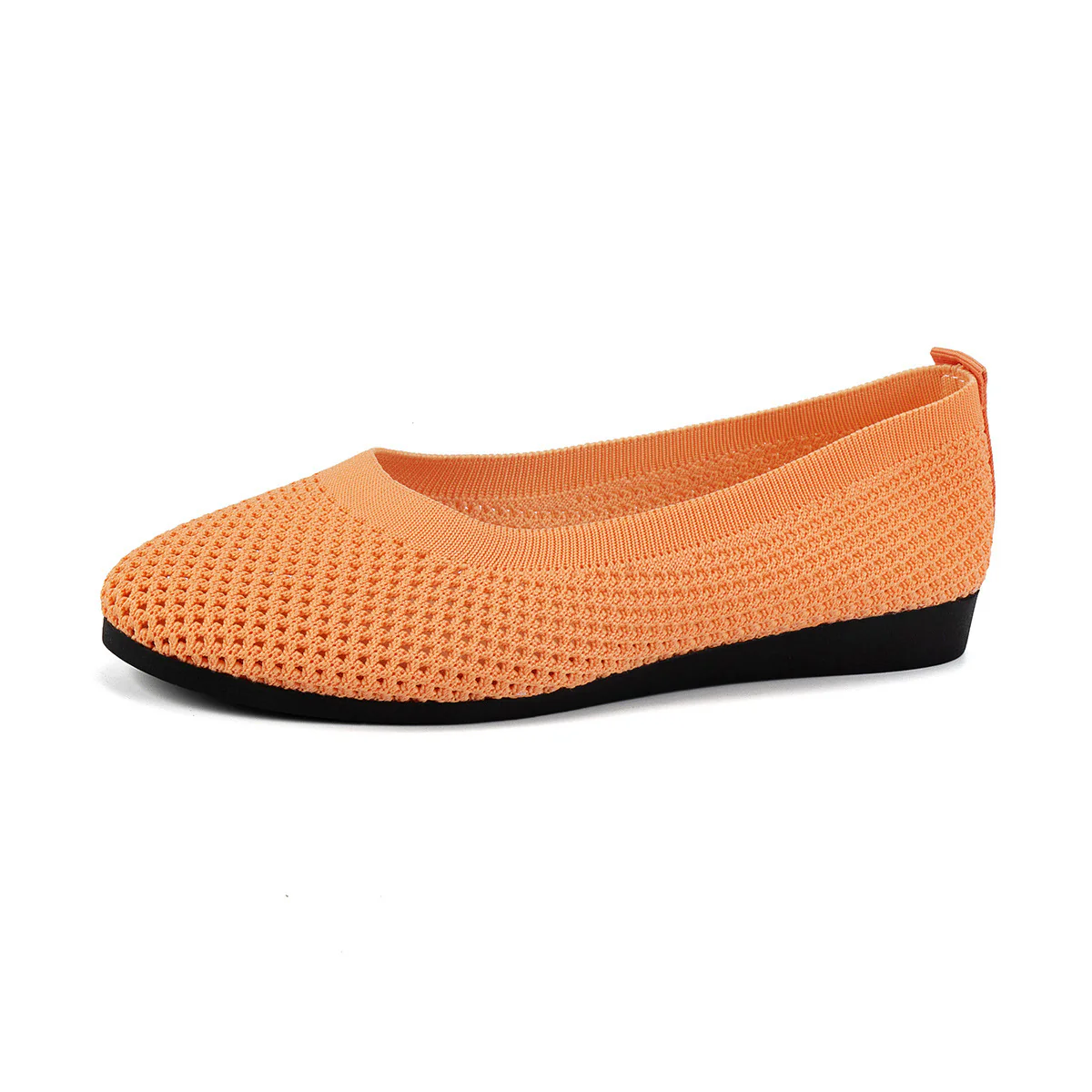 Solid Color Mesh Flat Slip-Ons - Image 14