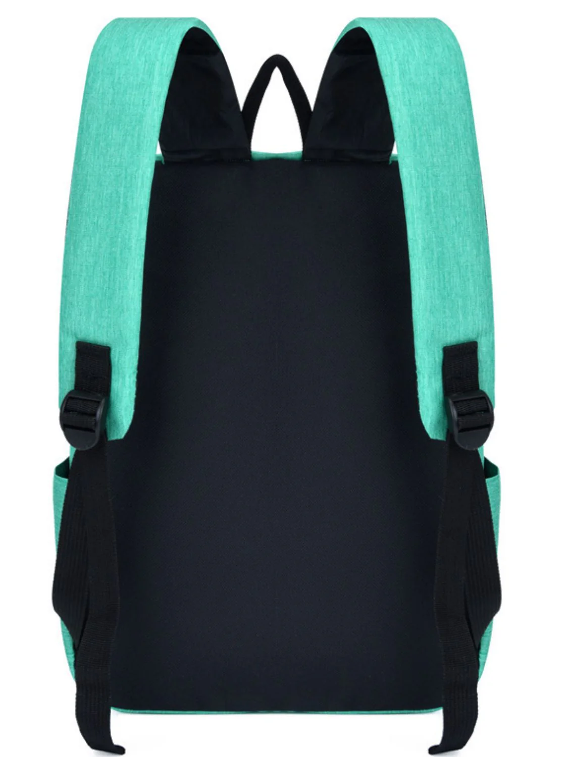 Solid Color Nylon Backpack Bag - Image 12