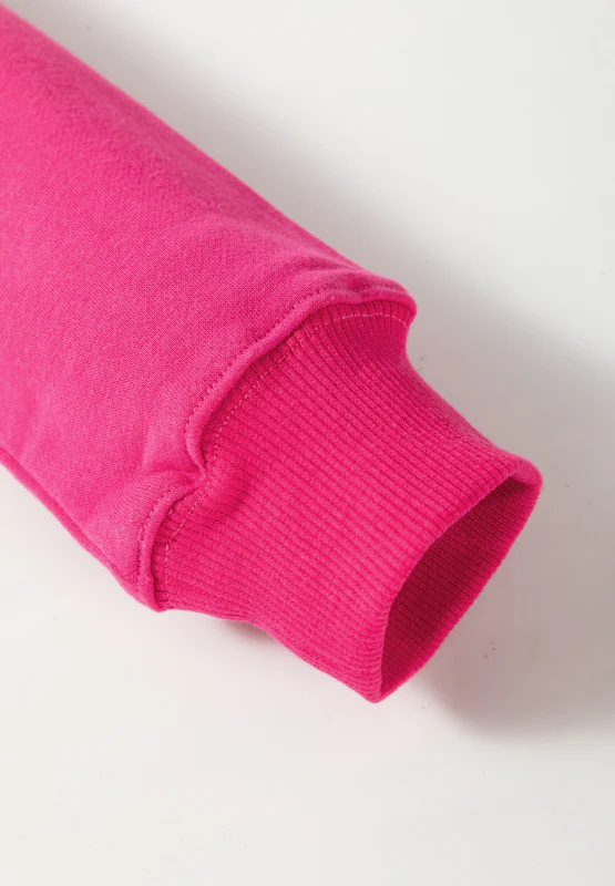 Solid Color Round Neck Long Sleeve Sweatshirt - Image 16