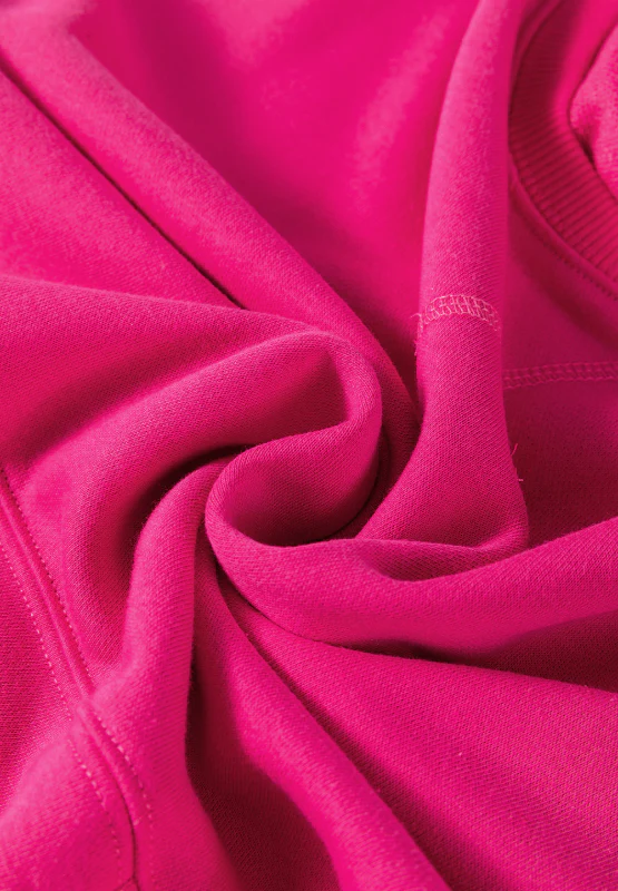 Solid Color Round Neck Long Sleeve Sweatshirt - Image 17