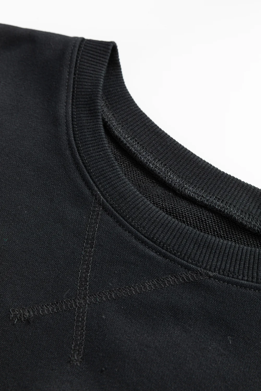 Solid Color Round Neck Long Sleeve Sweatshirt - Image 24