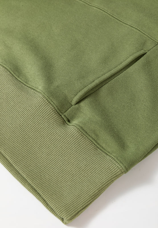 Solid Color Round Neck Long Sleeve Sweatshirt - Image 7