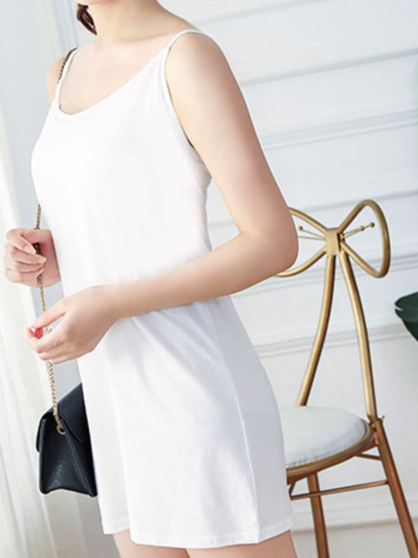 Spaghetti Strap Mini Dress - Image 5