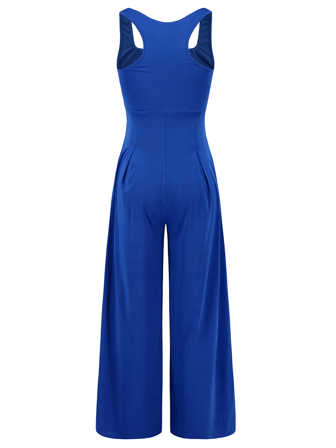 Square Neck Wide Strap Jumpsuit - Image 8