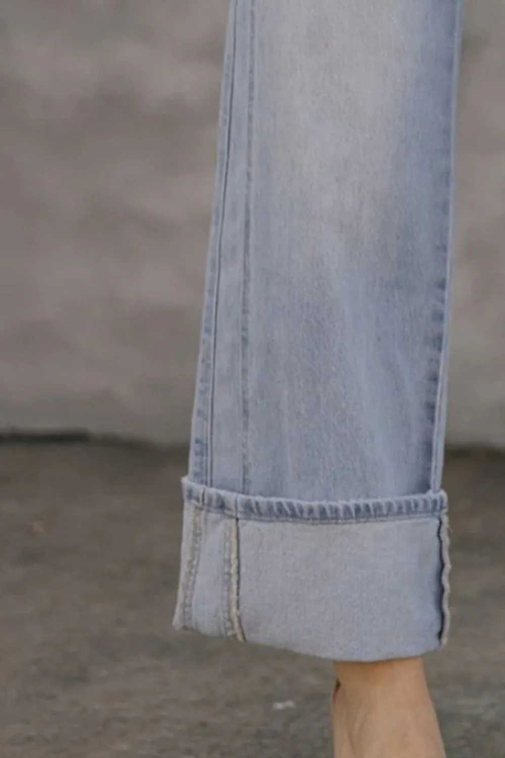 Straight Leg Jeans with Pockets - Image 7
