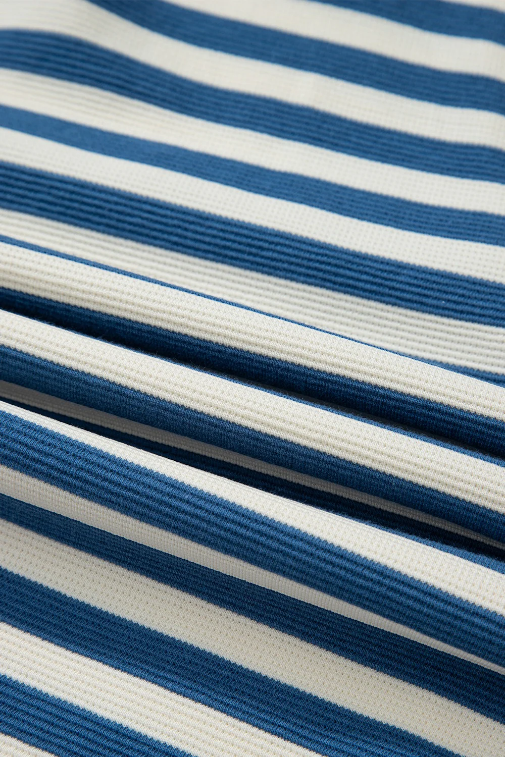 Stripe Chest Pocket Notched Top - Image 11