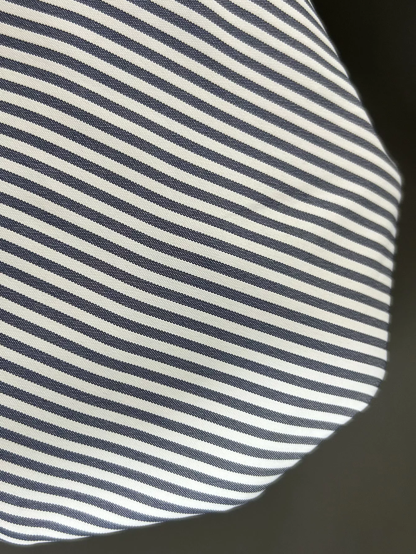 Striped & Leopard Print Button Up Shirt - Image 7