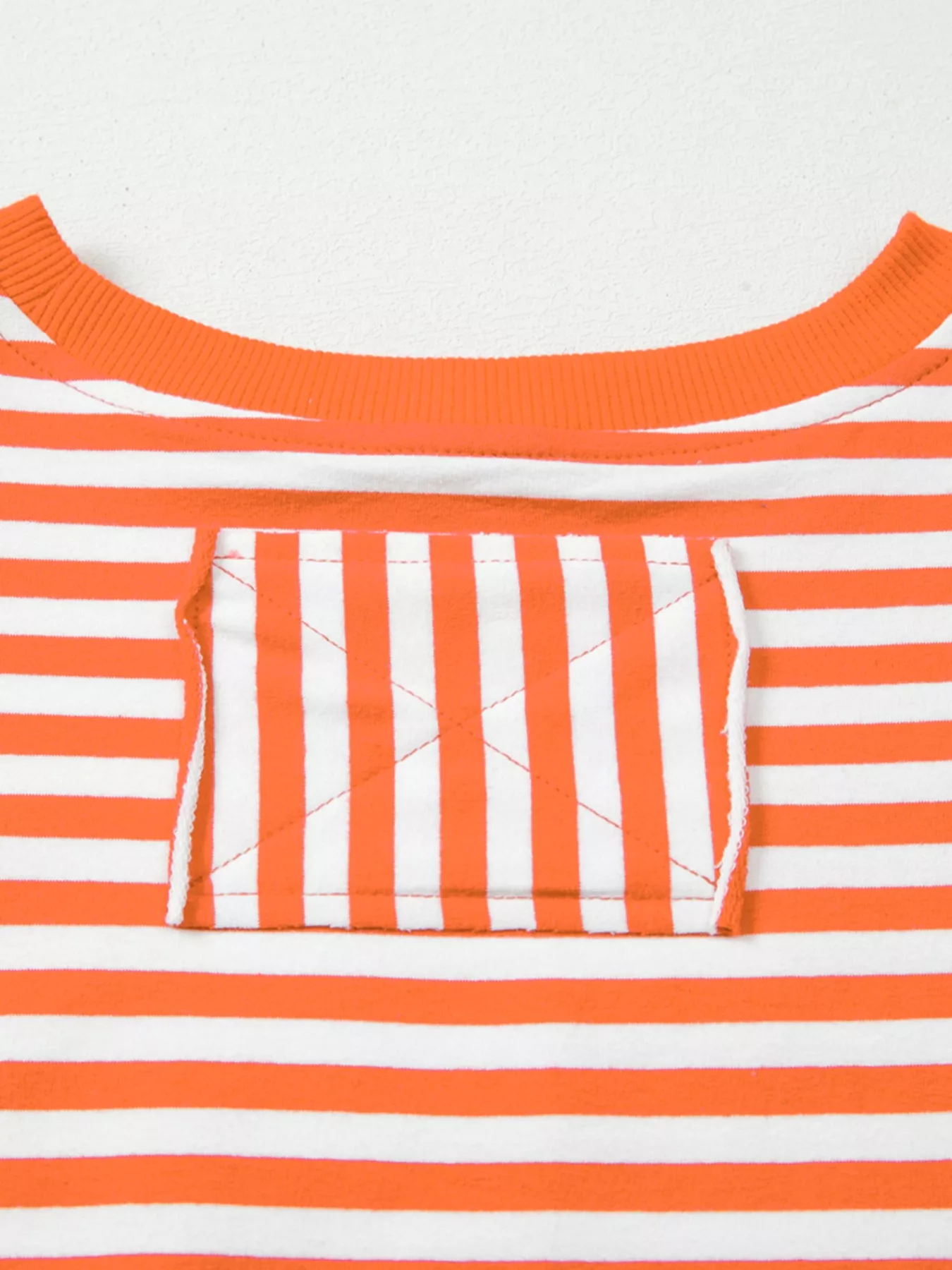 Striped Long Sleeve Casual Sweatshirt - Image 10