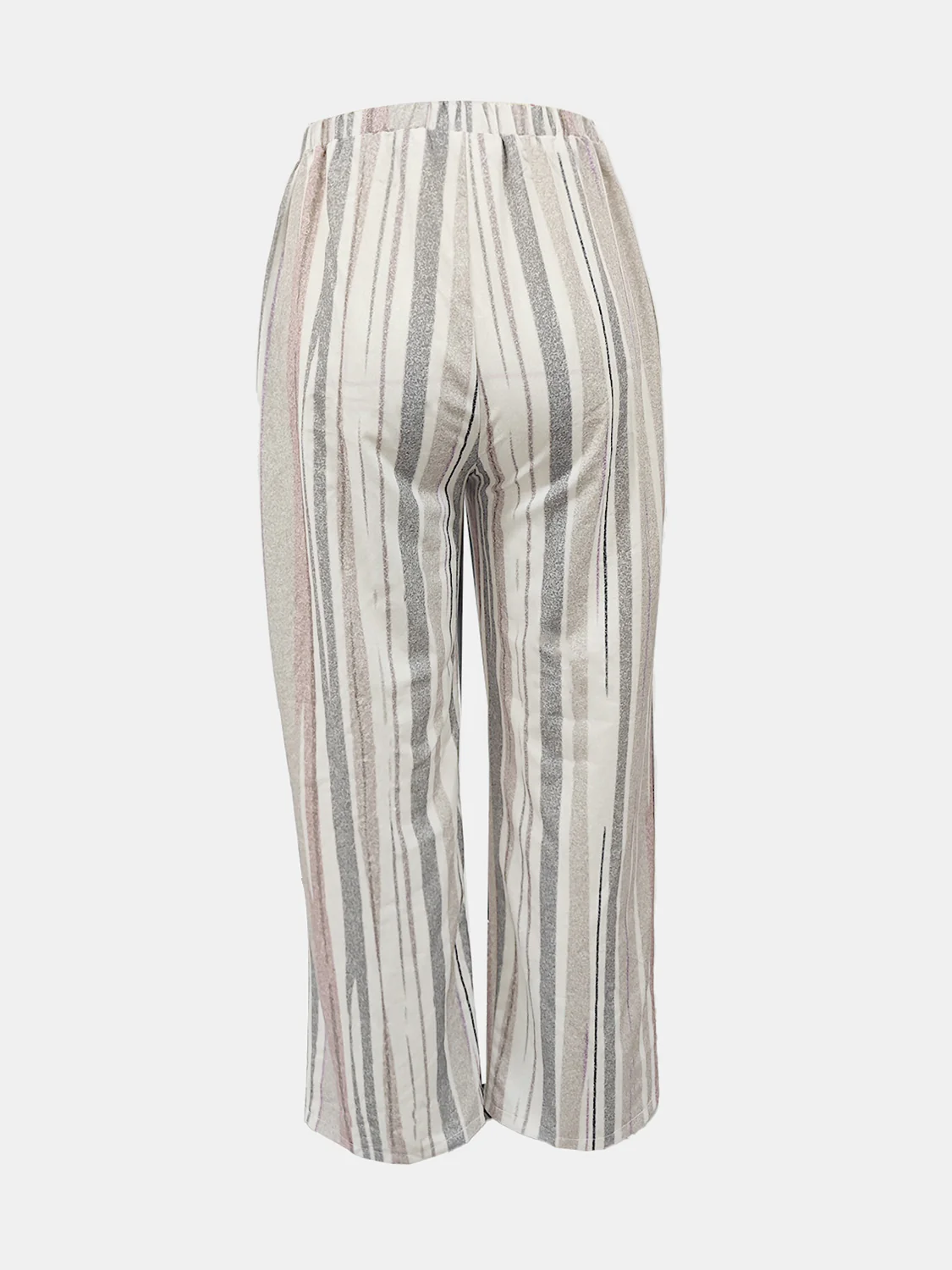 Striped Pants with Pockets - Image 2