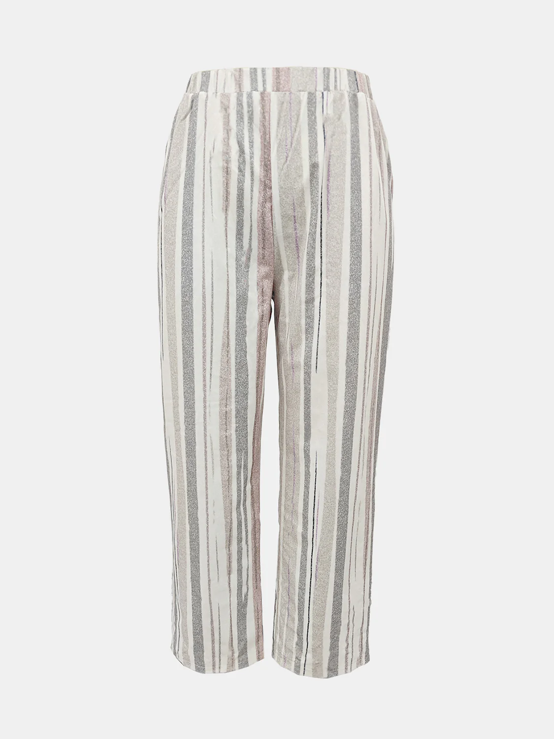 Striped Pants with Pockets - Image 3